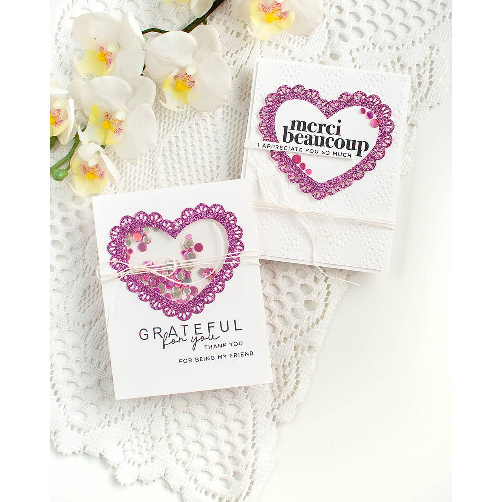 Simon Says Stamp Embellishment Mix Clematis 0325cm Rain or Shine Thank You Cards | color-code:ALT01