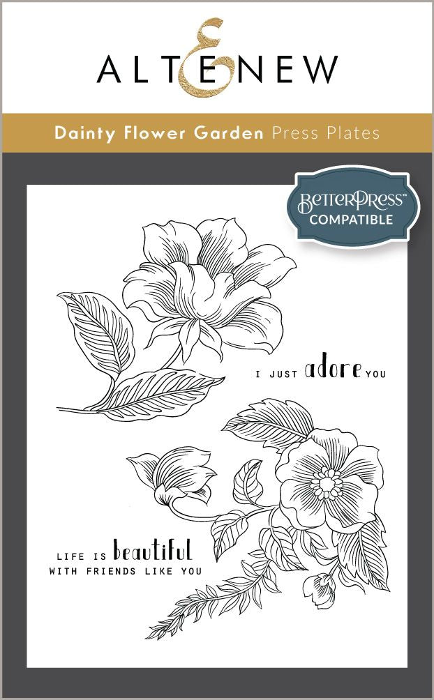 Altenew Craft Your Life Project Kit - Seasonal Blooms Stamp Set