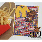 Riley and Company Funny Bones McWeiner Cling Rubber Stamp rwd-1158 Cow