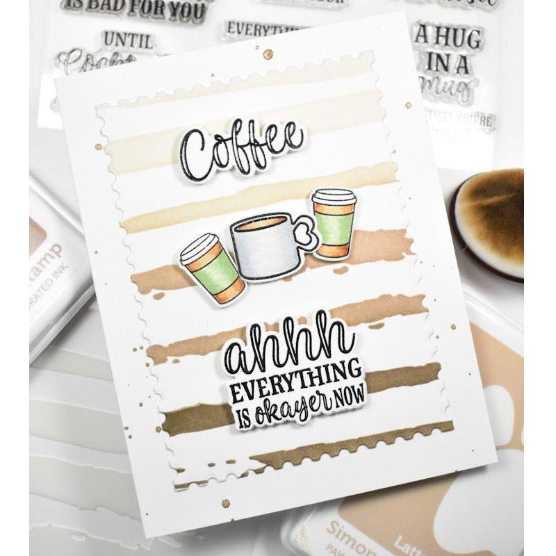 Simon Says Clear Stamps Coffee Time 2071ssc Stamptember Coffee Card | color-code:ALT06