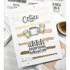 Simon Says Stamps and Dies Coffee Time set838ct Stamptember Coffee  Card | color-code:ALT05