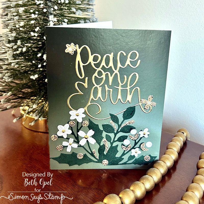 Simon Says Stamp Holiday Color Blend Cardstock Assortment ssp1028 All The Joy Christmas Card