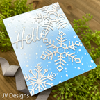 Simon Says Stamp Holiday Color Blend Cardstock Assortment ssp1028 All The Joy Hello Card