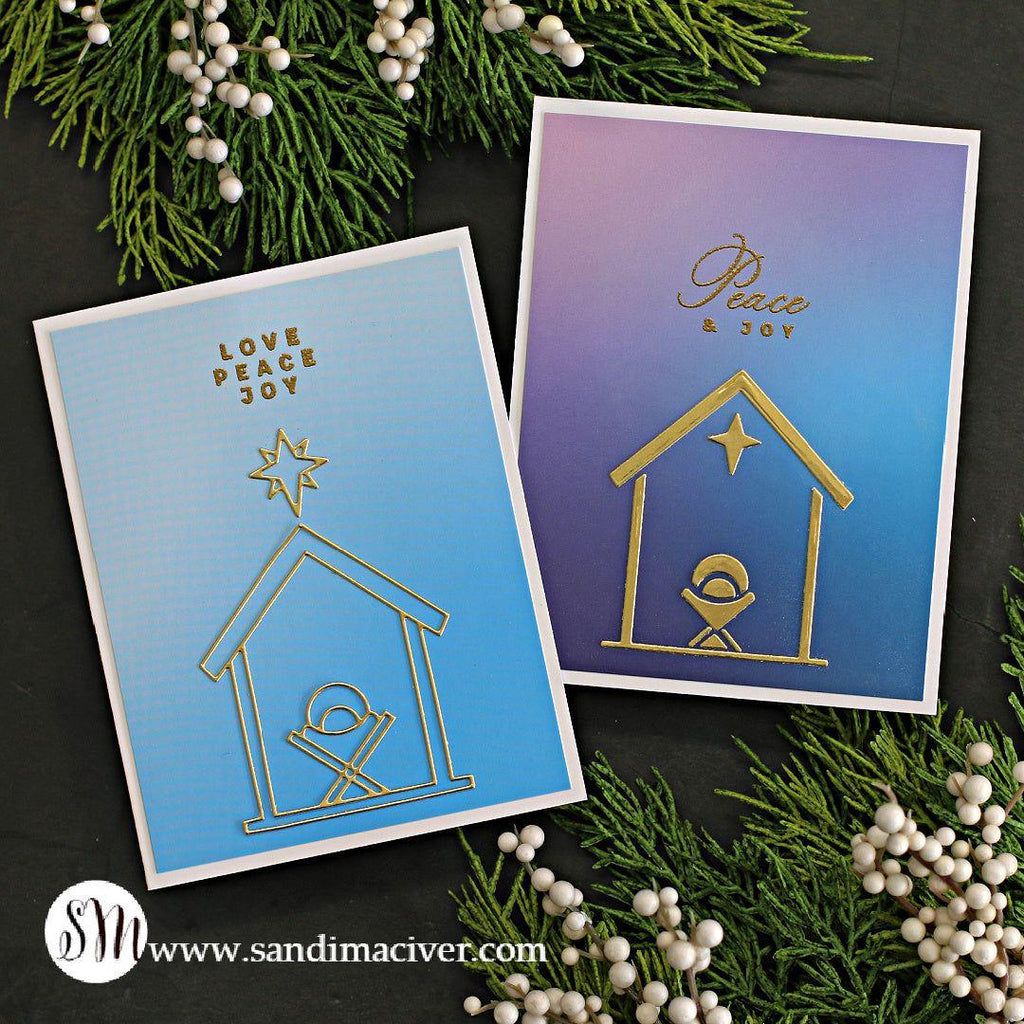 Simon Says Stamp Holiday Color Blend Cardstock Assortment ssp1028 All The Joy Christmas Cards | color-code:ALT04