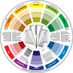 Color Wheel 9.25 Inch Tool 3451 back of wheel