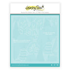 Honey Bee Colors Of Autumn Background Stencils hbsl-155 In Package