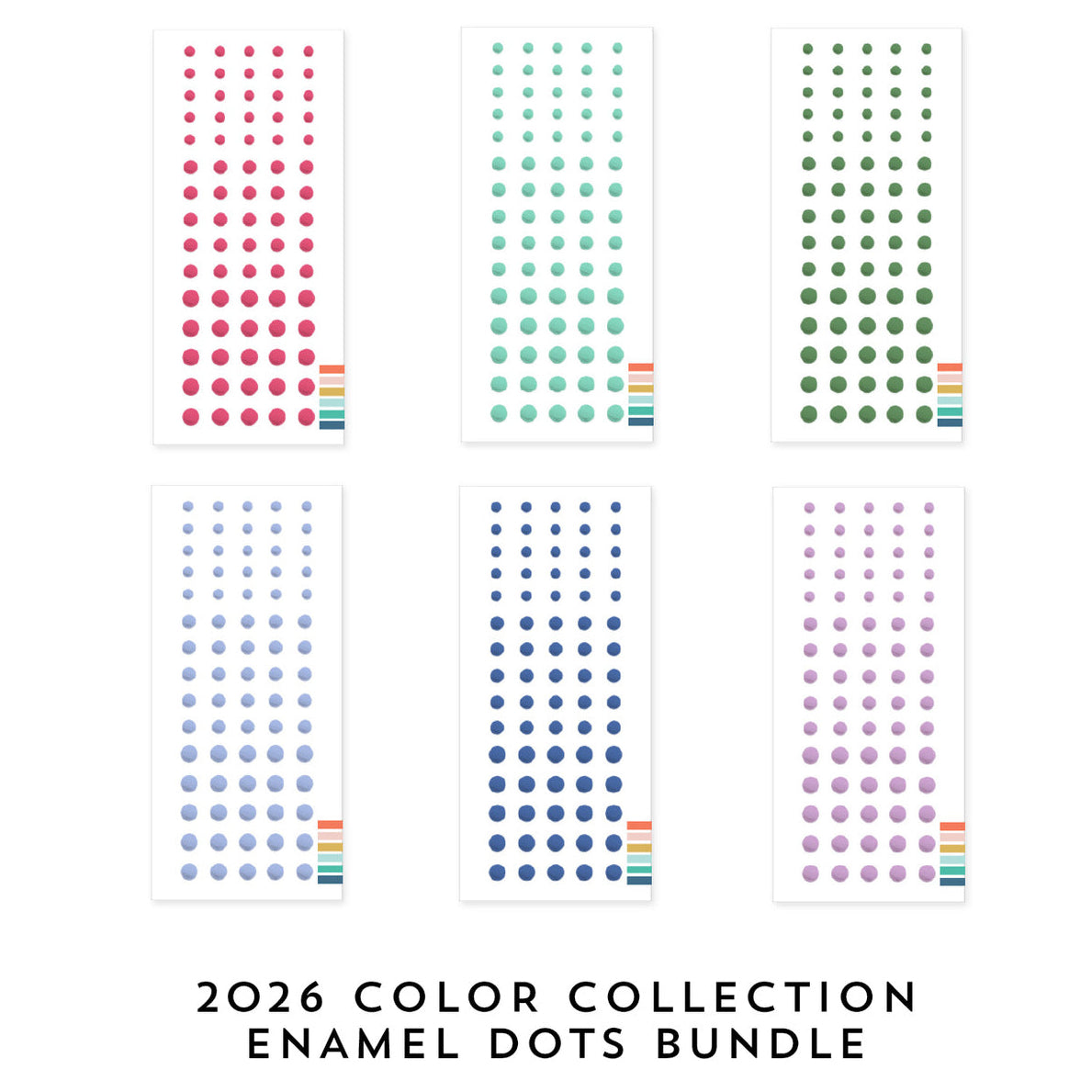 Concord & 9th 2026 Enamel Dots Bundle
