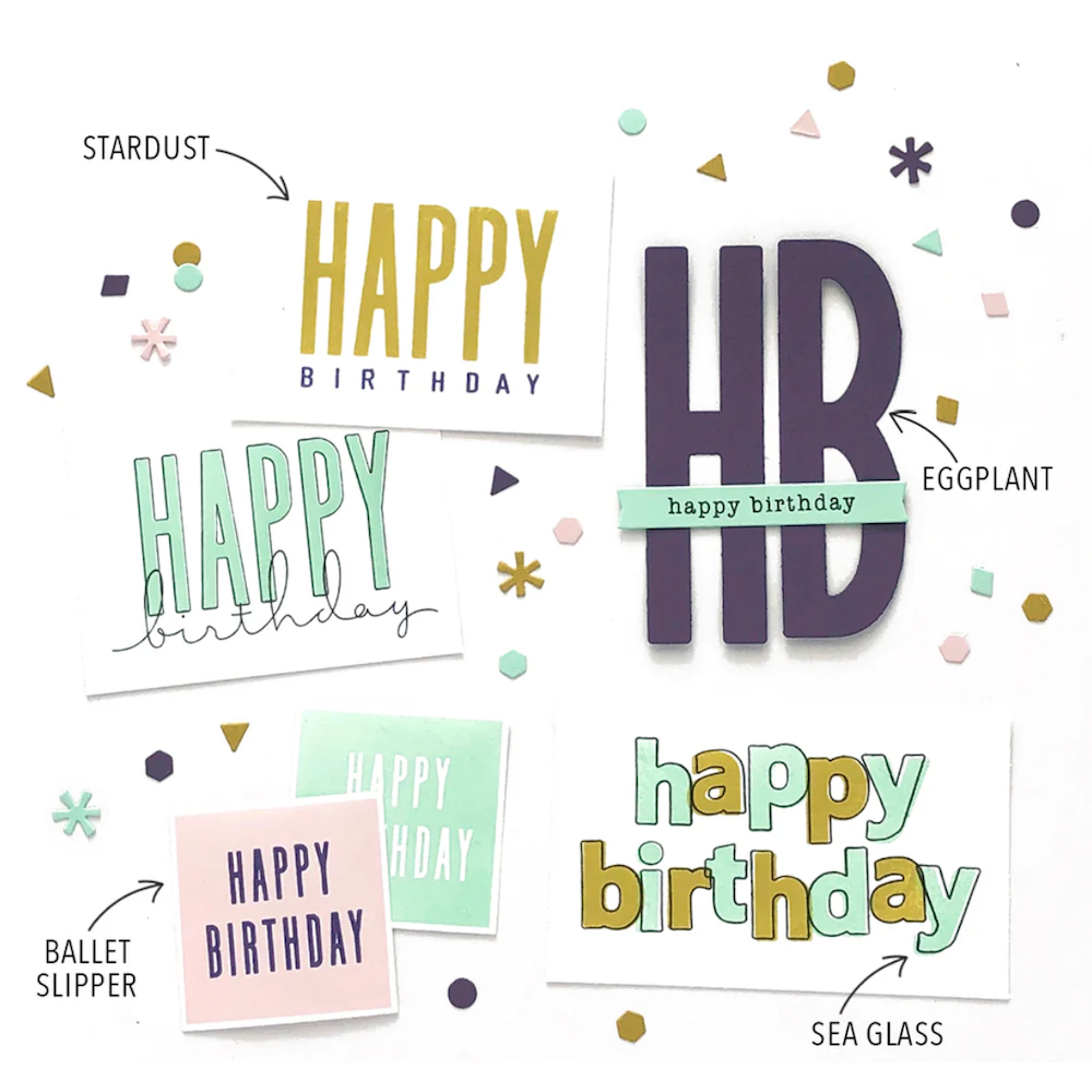 Concord & 9th ALL THE BIRTHDAYS Dies 10945 product