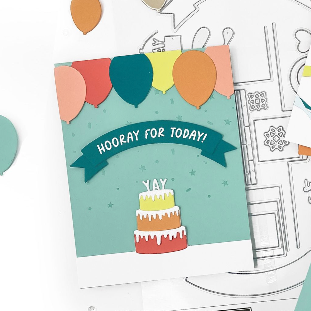 Concord & 9th Accordion Birthday Clear Stamp Set 12533 today
