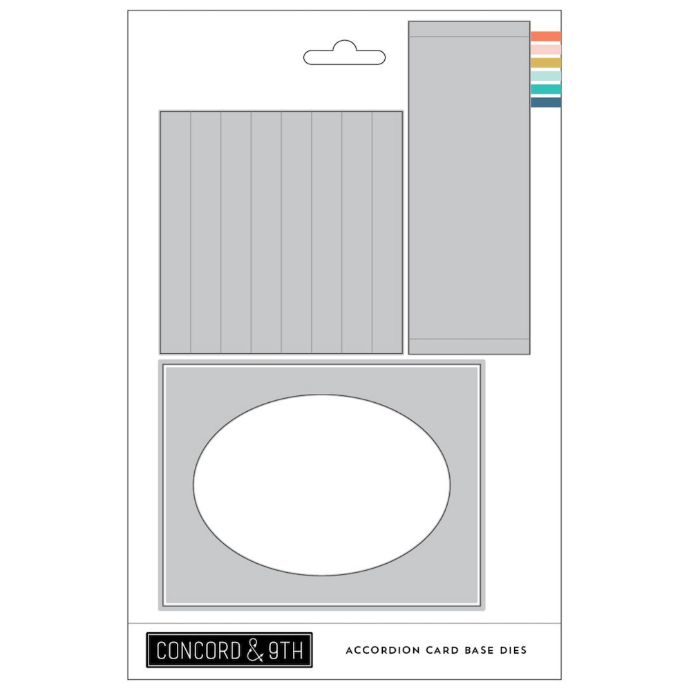 Concord & 9th Accordion Card Base Dies