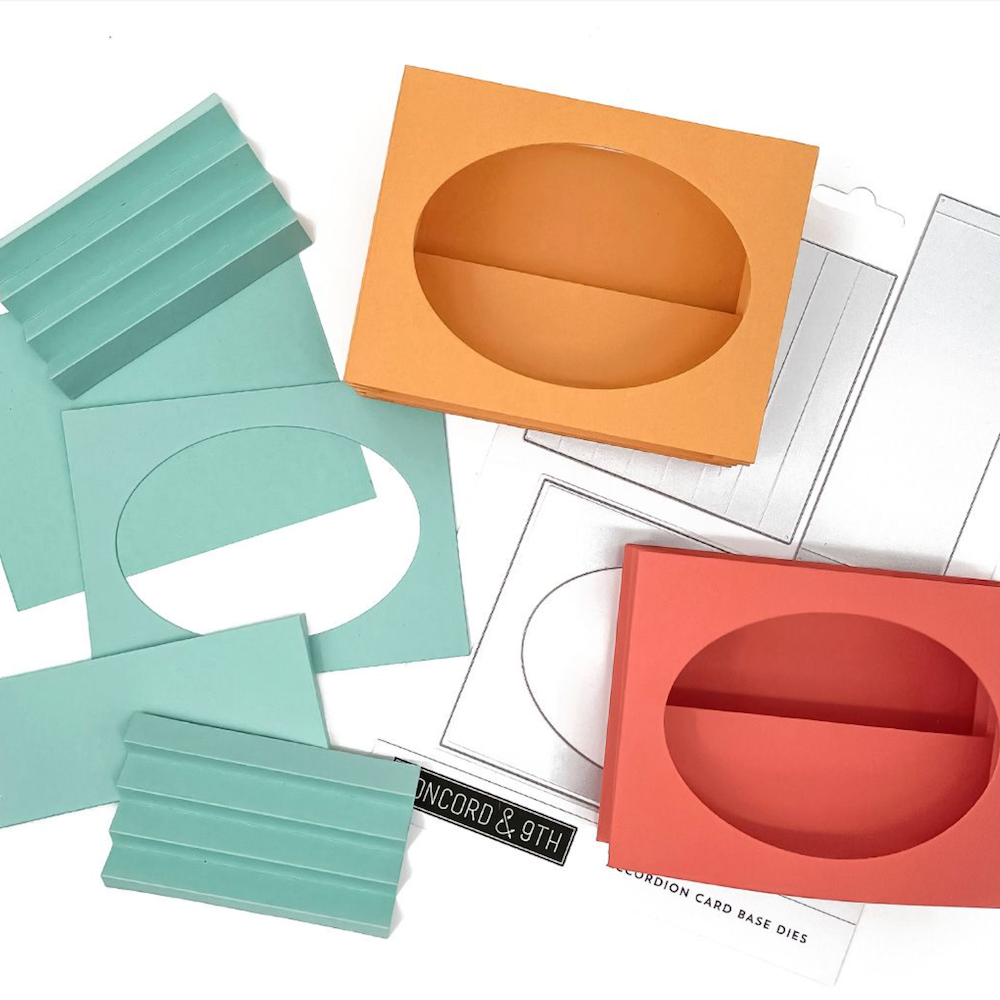 Concord & 9th Accordion Card Base Die Set 12532 product