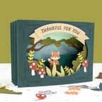 Concord & 9th Accordion Woodland Die Set 12537 thankful