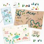 Concord & 9th Adventure Awaits Clear Stamp Set product
