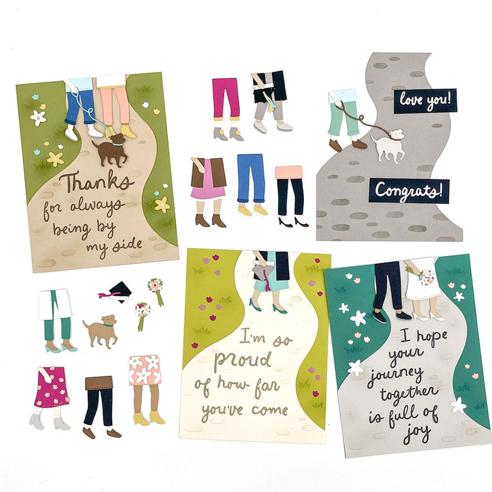 Concord & 9th Along The Path Clear Stamp Set 12387 product