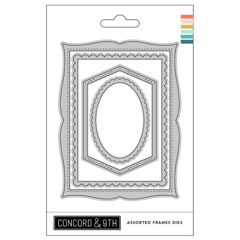 Concord & 9th Assorted Frames Die Set 13042