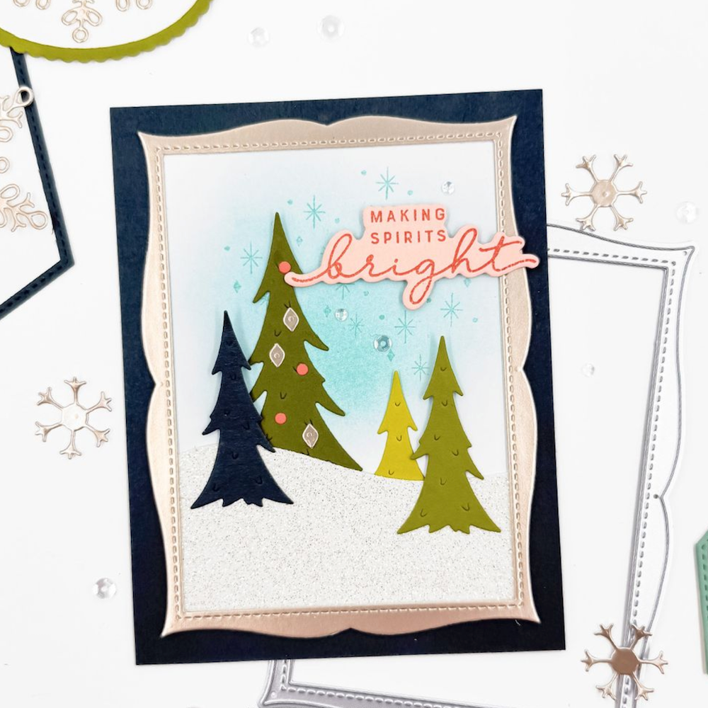 Concord & 9th Assorted Frames Die Set 13042 spirits bright
