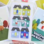 Concord & 9th Autumn Lane Clear Stamp Set 13015 sending love