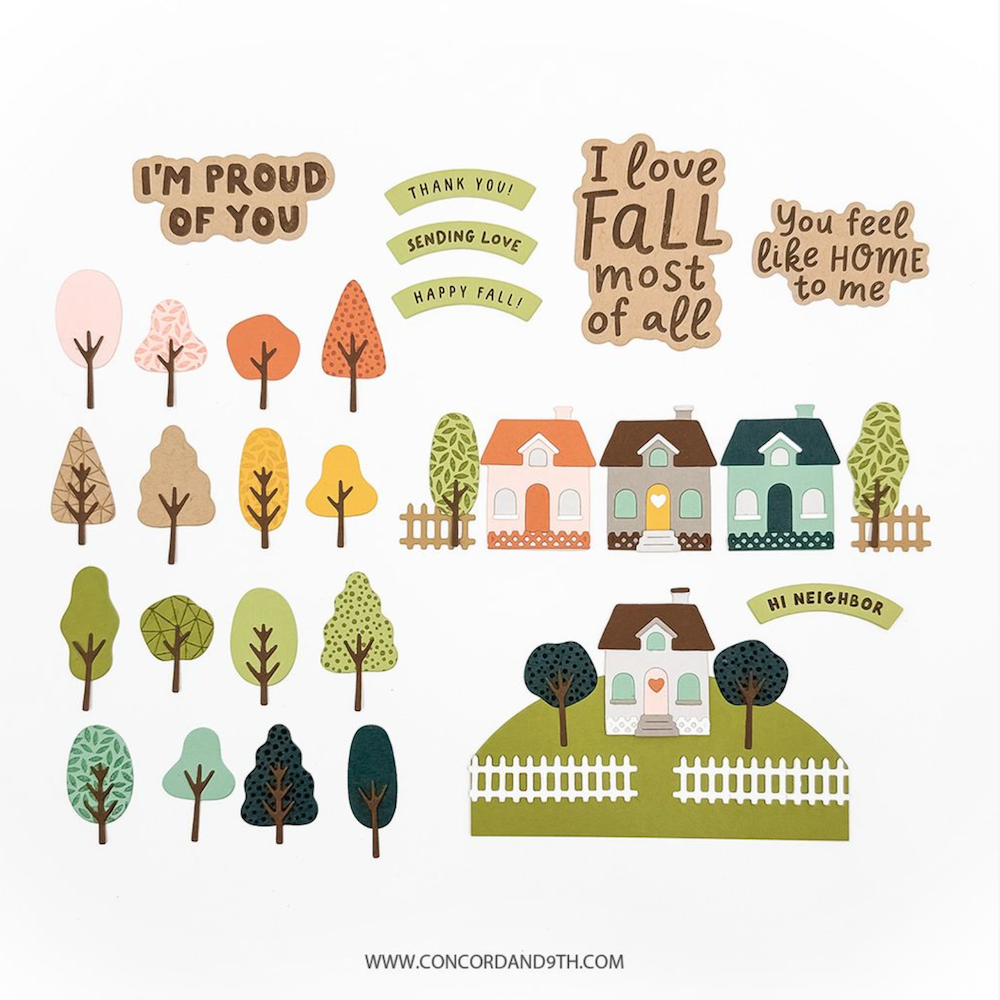 Concord & 9th Autumn Lane Die Set 13016 product