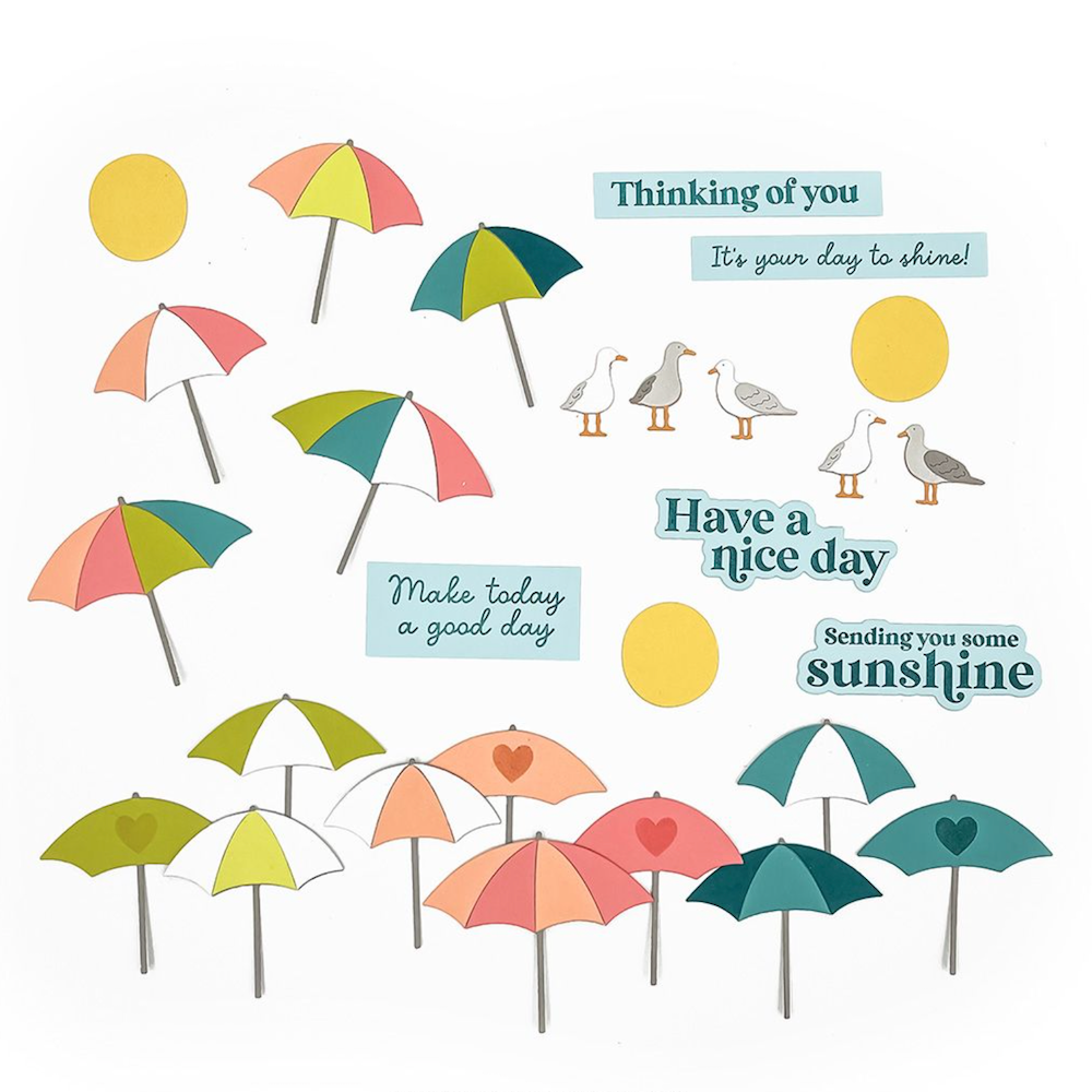 Concord & 9th Beach Day Stamp and Die Bundle product