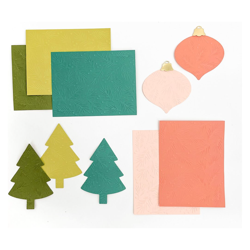 Concord & 9th Berries & Boughs Embossing Folder 12206 product