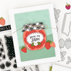 Concord & 9th Berries and Jam Clear Stamp Set 12336 jar