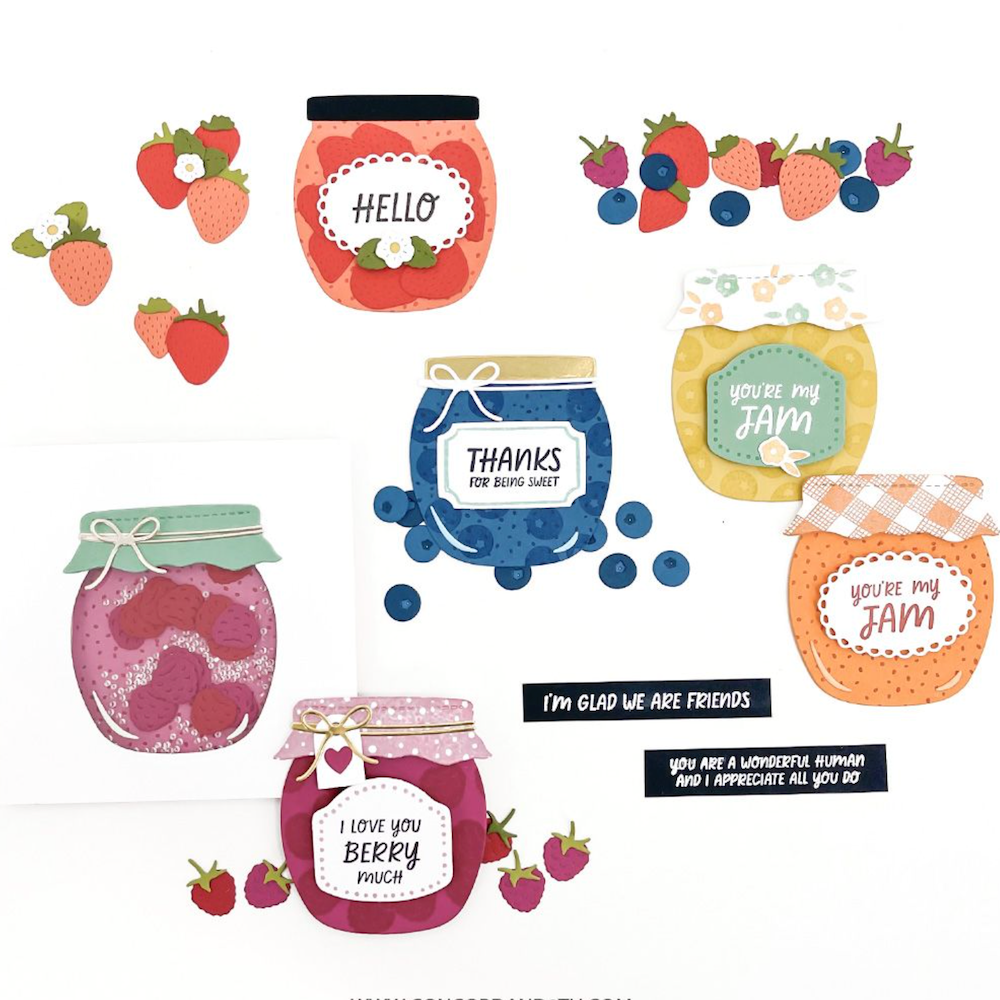 Concord & 9th Berries and Jam Clear Stamp Set 12336 product