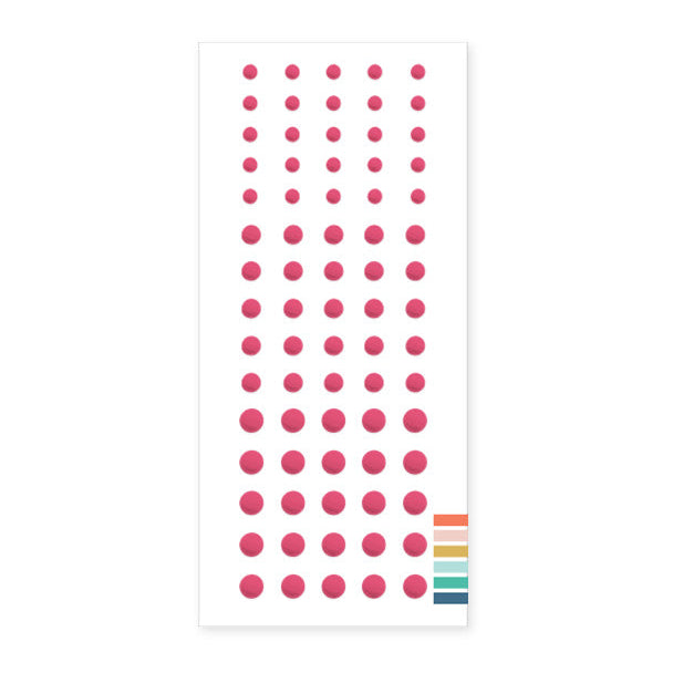 Concord & 9th Berry Kiss Enamel Dots 12723