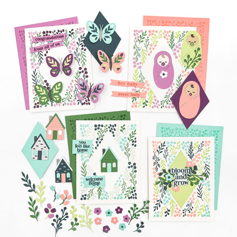 Concord & 9th Bloom & Grow Clear Stamp Set 13115 product