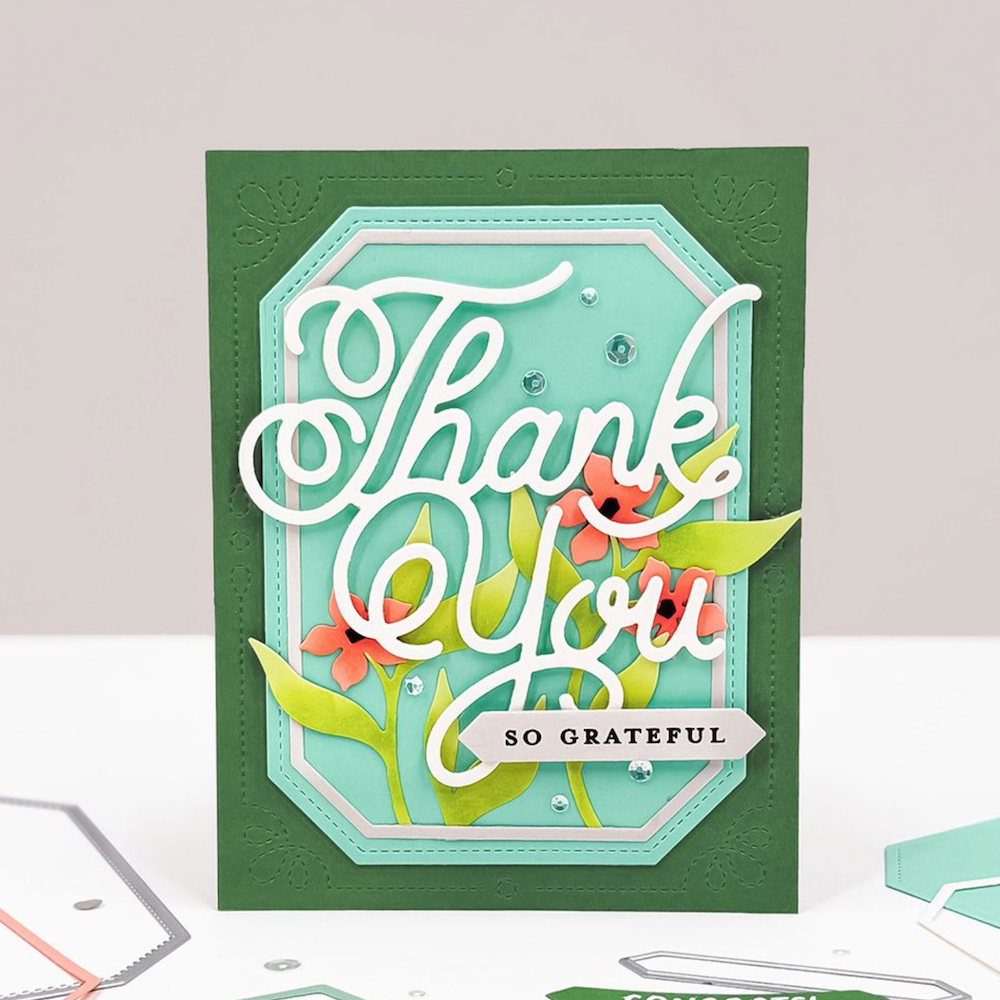 Concord & 9th Bloom & Grow Die Set 13116 grateful