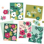 Concord & 9th Bright Blossoms Clear Stamp Set 12419 prodcut