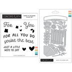 Concord & 9th Burst of Blooms Stamp and Die Bundle
