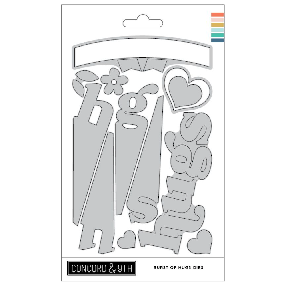 Concord & 9th Burst of Hugs Die Set 12359
