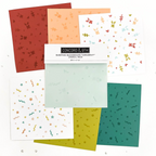 Concord & 9th Bursting Backgrounds Turnabout Stencil Set 12345 product