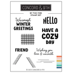 Concord & 9th By the Fire Clear Stamp Set 12324
