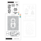 Concord & 9th Celebrate You Stamp Die and Stencil Bundle