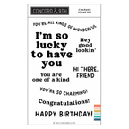 Concord & 9th Charmed Clear Stamp Set 12506