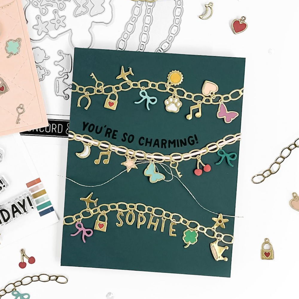 Concord & 9th Charmed Clear Stamp Set 12506 sophie