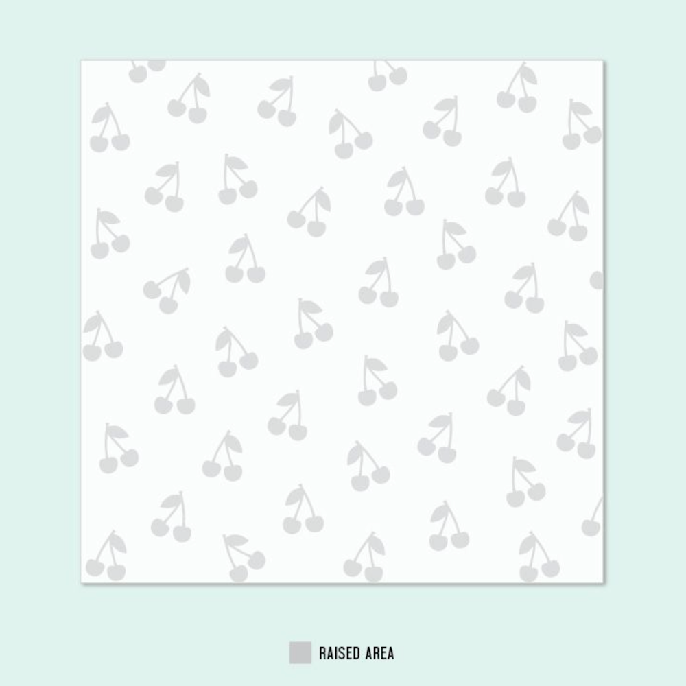 Concord & 9th Cherry Nice Stamp Die Turnabout and Embossing Folder Bundle 2d