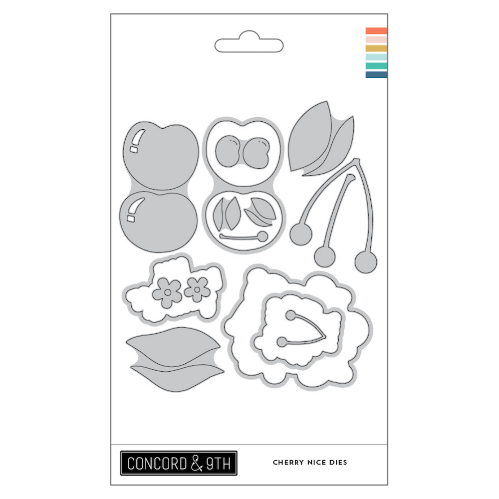 Concord & 9th Cherry Nice Stamp and Die Bundle wafer