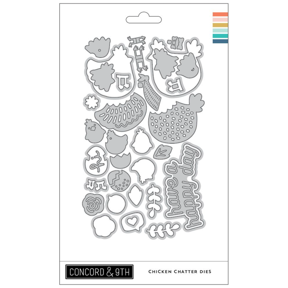 Concord & 9th Chicken Chatter Die Set 12423