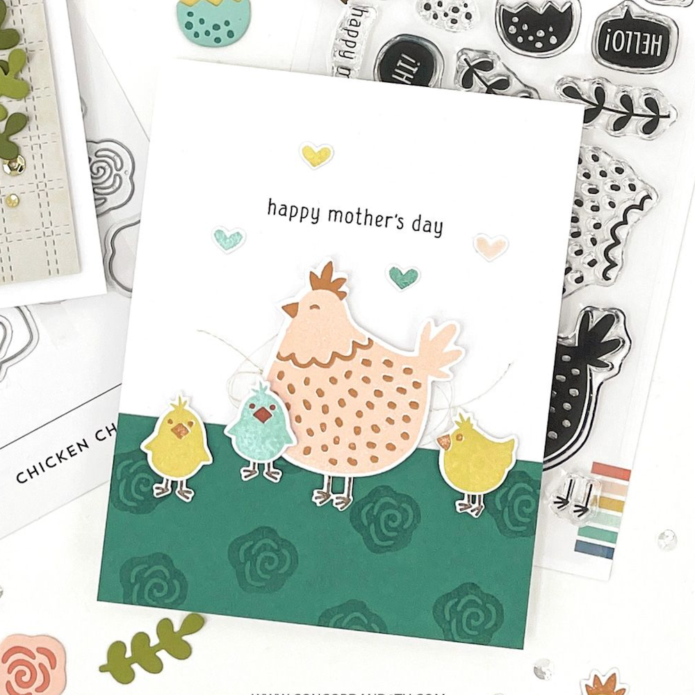 Concord & 9th Chicken Chatter Die Set 12423 mothers