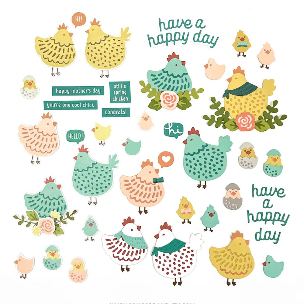 Concord & 9th Chicken Chatter Die Set 12423 product