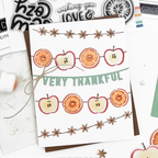 Concord & 9th Citrus & Spice Clear Stamp Set 12614 thankful