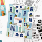 Concord & 9th City Block Clear Stamp Set 12662 banenr
