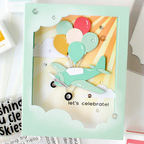 Concord & 9th Clear Skies Clear Stamp Set 12990 lets celebrate