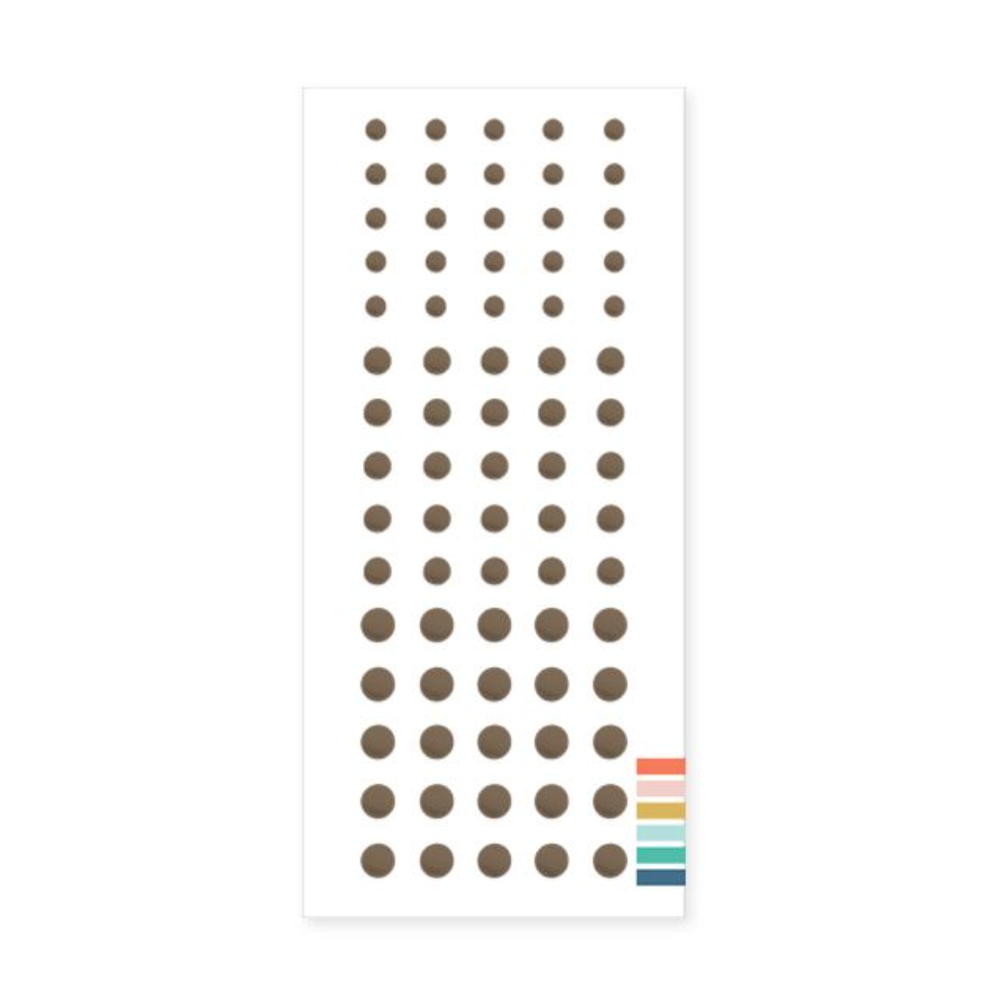 Concord & 9th Cocoa Enamel Dots 12886