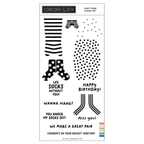 Concord & 9th Cozy Toes Clear Stamp Set 12618