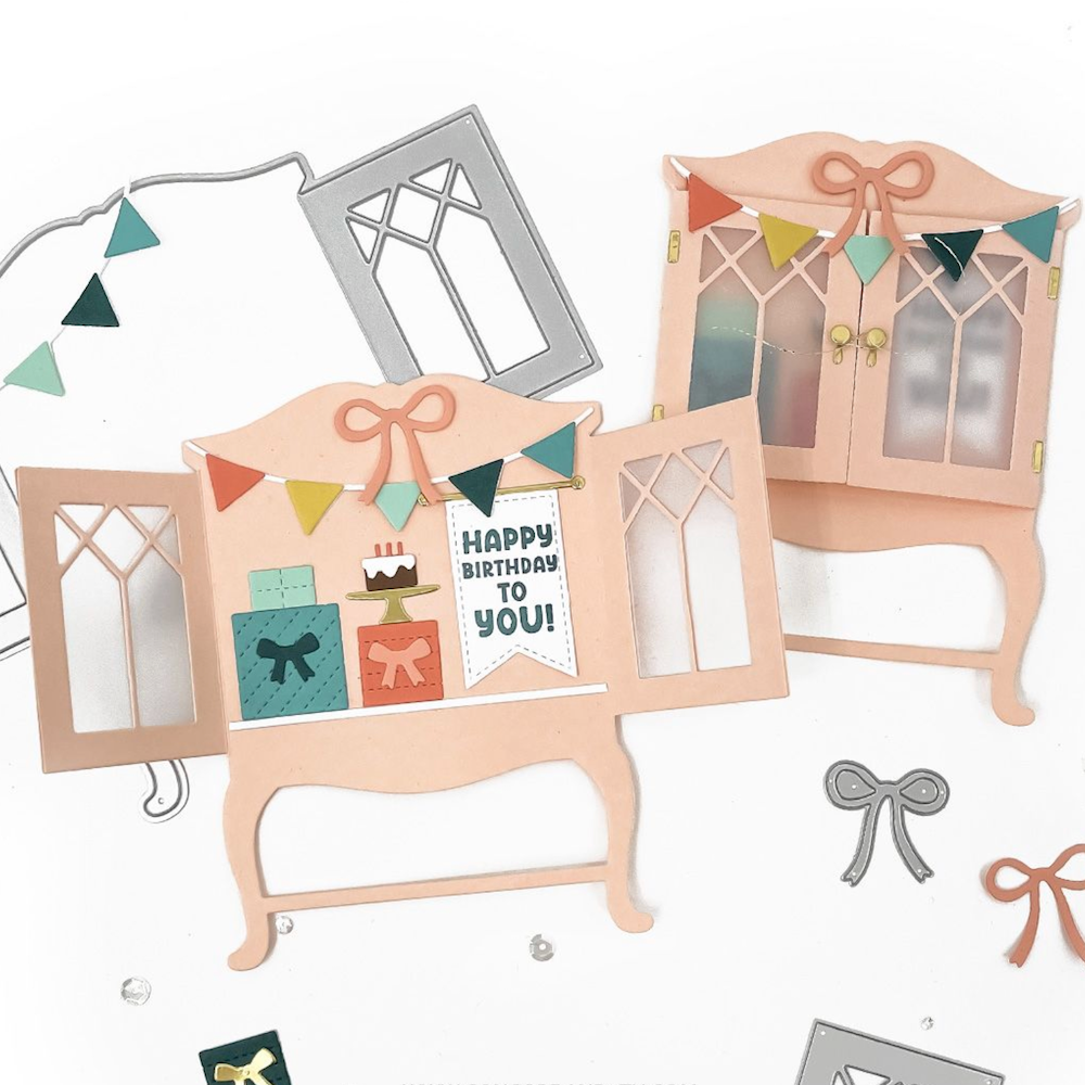 Concord & 9th Curio Clear Stamp Set 12539 pink