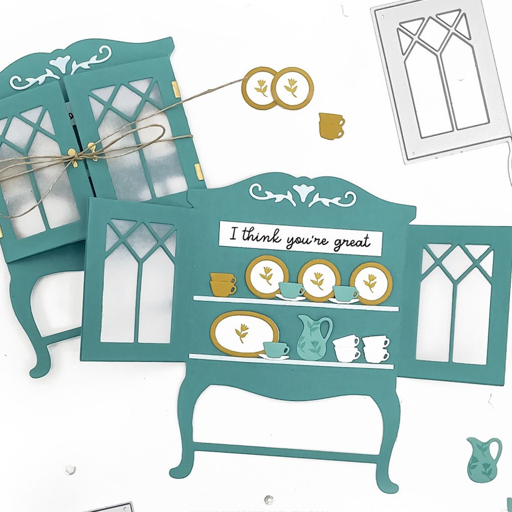 Concord & 9th Curio Clear Stamp Set 12539 teal