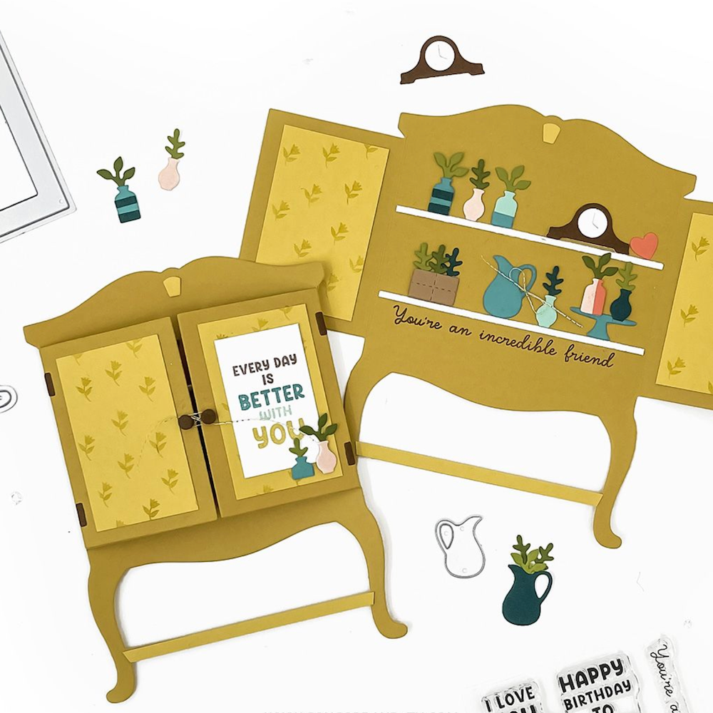 Concord & 9th Curio Clear Stamp Set 12539 yellow